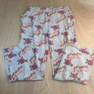 Kool-Aid Lounge Pants Men’s M Retro Logo Gray Pajama Sleep Pants 2021 Mad Engine